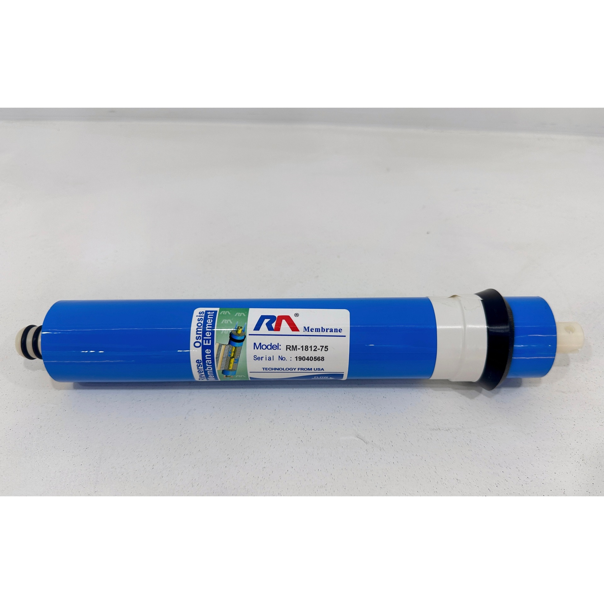 正品润膜ro反渗透膜1812-50G家用净水器滤芯滤膜滤料直饮水机通用