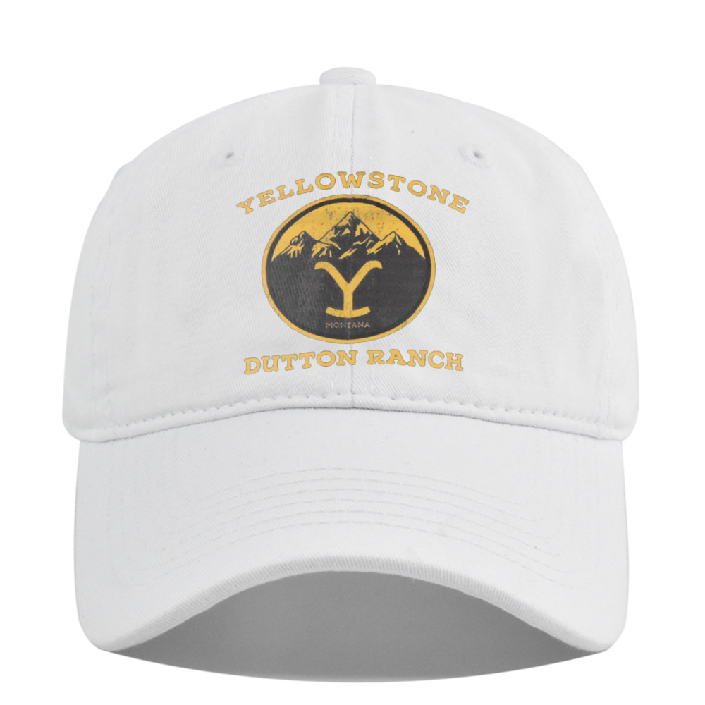 Cappellino da baseball con visiera curva, in seta stampata con pietra gialla e graffiti, cappello da sole personalizzato_voghion.com