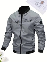 C 33425 Men's Embroidered Baseball Jacket ��������� �羳��