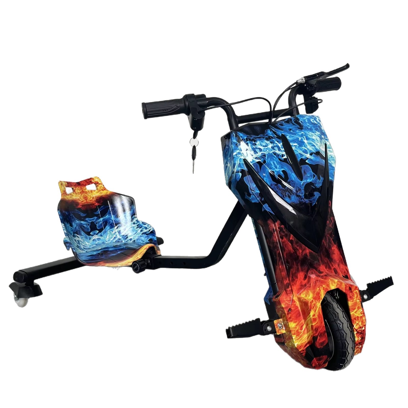 Child drift electric scooter cross-border foreign trade export children's three-wheel drift car scooter 5