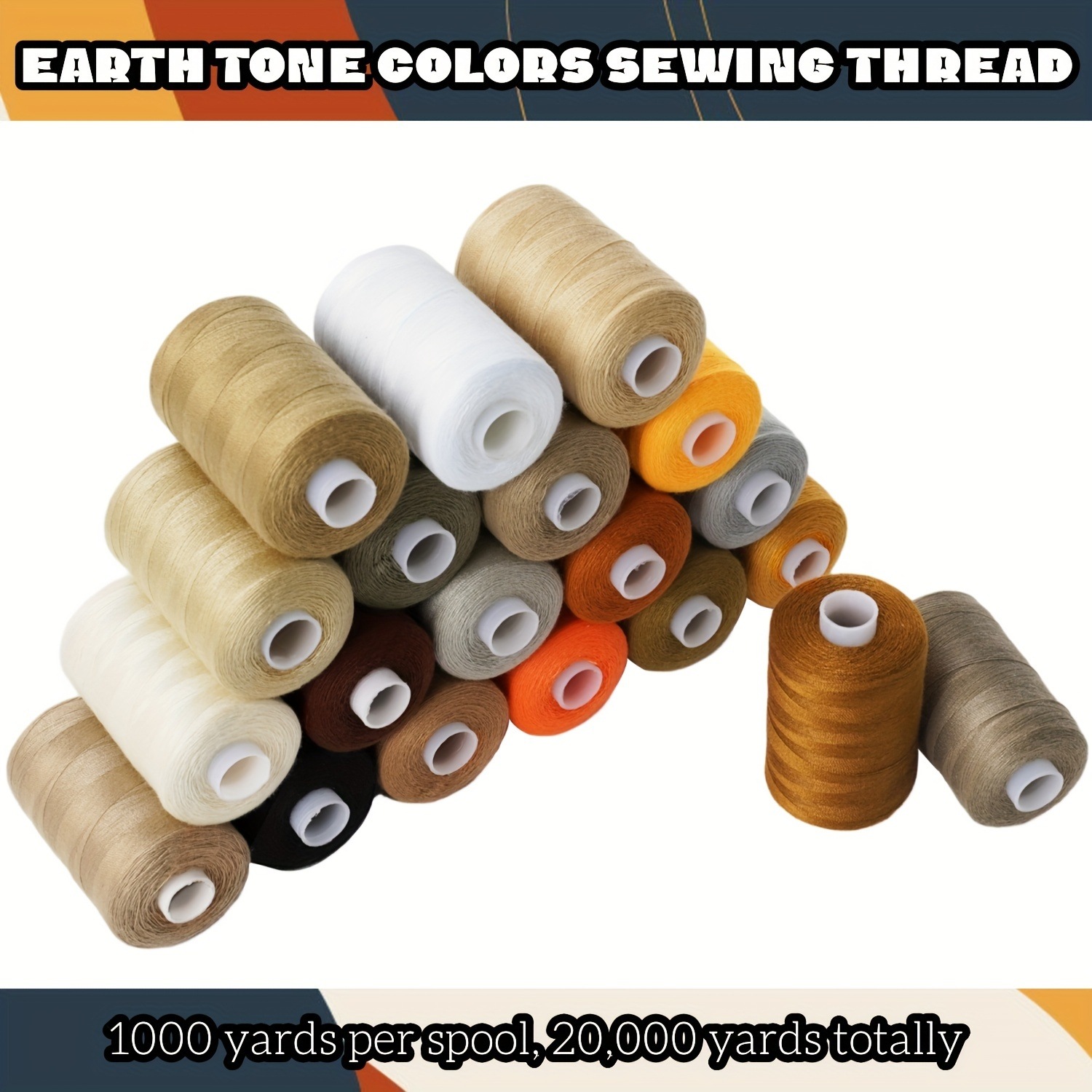 E 97651 Sewing Thread for Garment Machines 缝纫线 欧美跨境外