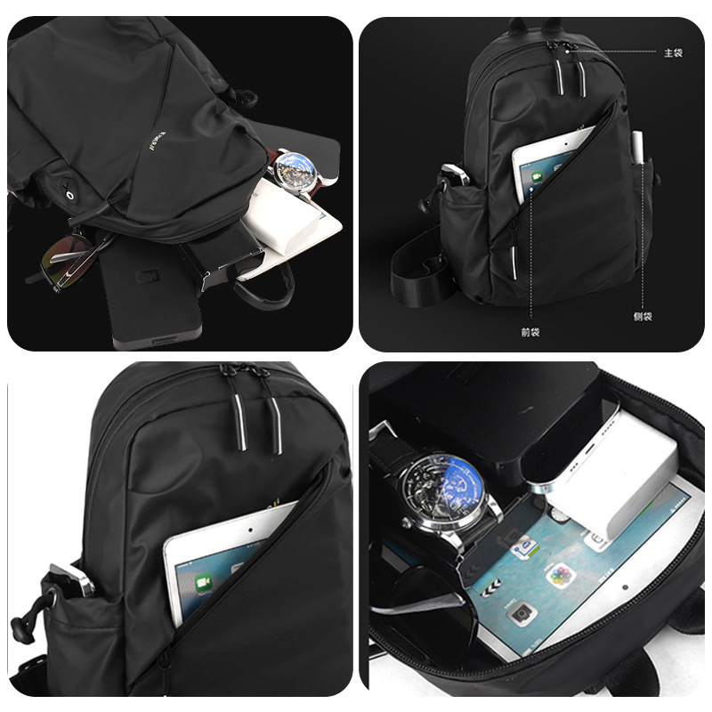WEPOWER新型多機能防水胸バッグ斜め掛けシングルショルダーバッグカジュアルスポーツリュックサック男性斜め掛けショルダーバッグ|undefined