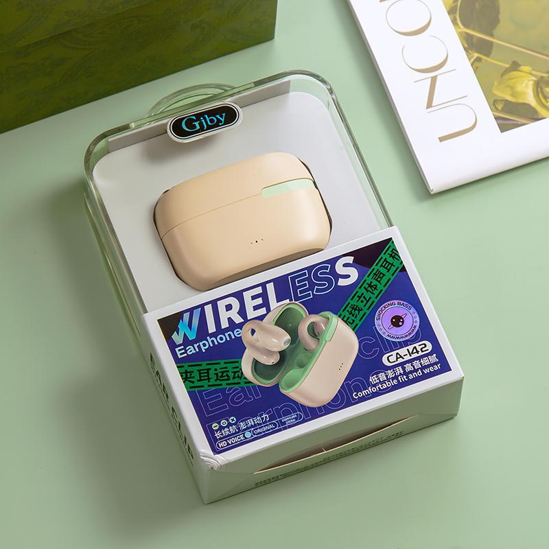 冠佳ファッション耳クリップスポーツモデルTWSステレオ長航続真無線bluetoothイヤホンCA-142|undefined