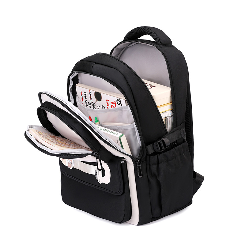 Mochila escolar Jianglida para estudiantes de secundaria, mochila ligera para niñas, mochila informal de gran capacidad para estudiantes de secundaria