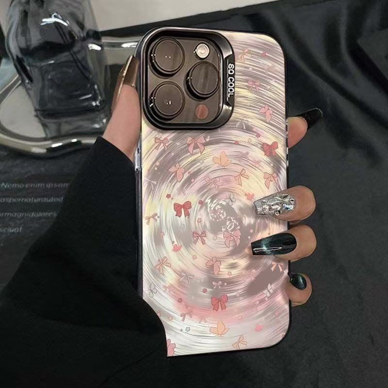 Nuevo vórtice personalizado para iPhone 16 funda para teléfono móvil Apple 15promax/14 Europa y América 13pro12 comercio exterior