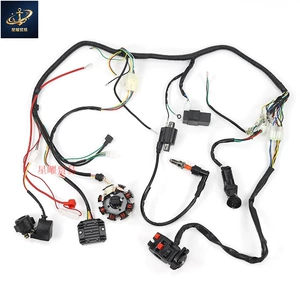 ATV hissələri, elektrik komponentləri, naqil, bobin, funksiya açarı, CG125-250CC naqil dəsti