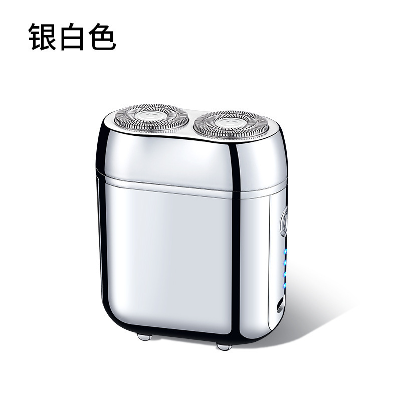 SQ5027 磁気電気シェーバー吊り下げダブルヘッド USB 充電長持ち商用屋外ポータブルシェービング|undefined
