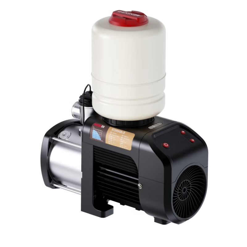 Bomba de refuerzo de conversión de frecuencia Nishii Bomba de múltiples etapas para tuberías de agua del grifo de la villa Bomba de refuerzo de acero inoxidable Bomba de agua automática del hotel