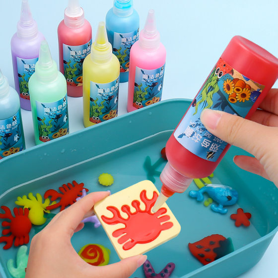 Magic Water Elf Toy Water Baby Magic Children's Magic Educational 3-year-old Girl's Handmade DIY Making Hair