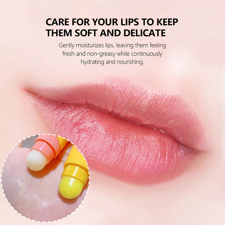 PCU Autumn/Winter Edition Heart-shaped Double-Head Moisturizing Lipstick, Heart-shaped Moisturizing Vaseline Anti-Cracking Healthy Children's Lipstick undefined