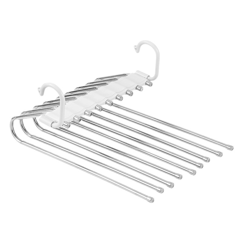 Perchero básico para pantalones, multiusos, sin marcas, para armario/dormitorio