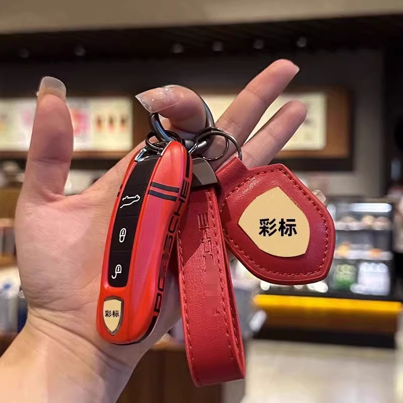 모델 B 트랙 레드 [싱글 쉘] + 천연 가죽 방패 + 가죽 로프