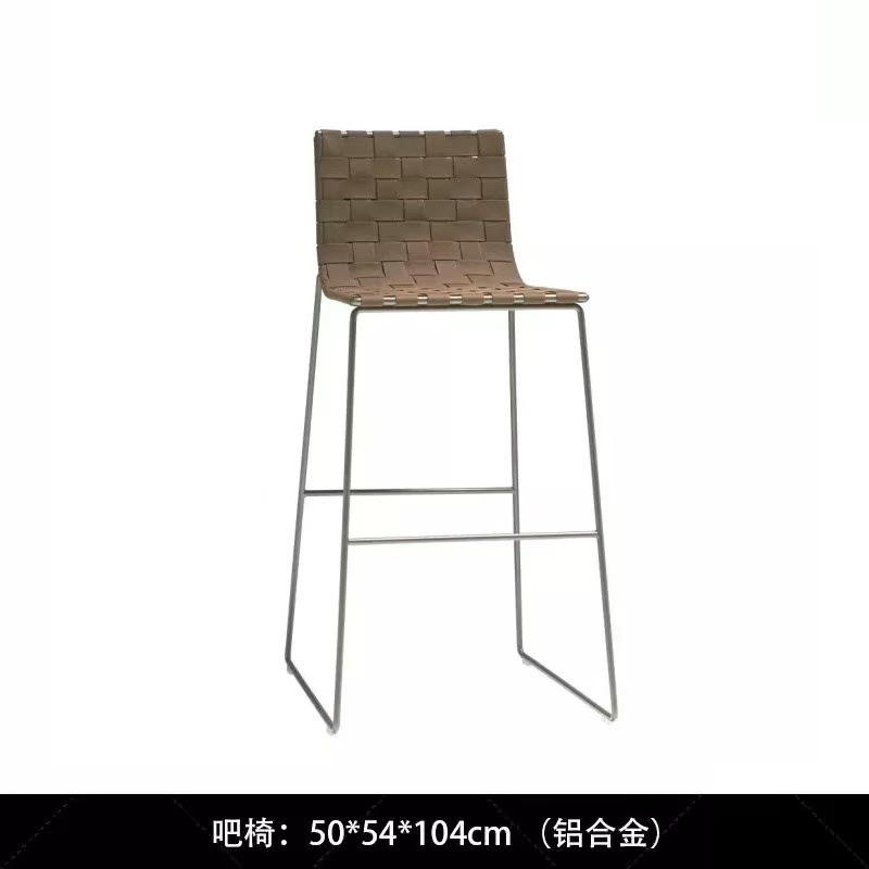 Silla de caña al aire libre de tres piezas combinada jardín al aire libre Villa Hotel Ventas Diseñador de jardines