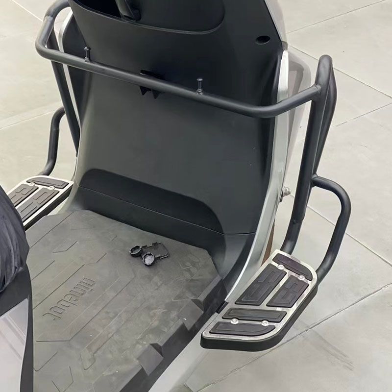 Suitable for Ninebot M80C/M85C/M95C+ Front Bumper with Pedal, Anti-Fall, Anti-Collision, Thickened and Reinforced Modification Accessories