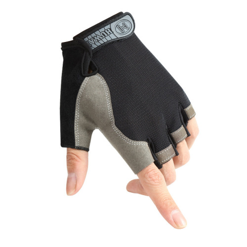 Wholesale spring and summer half-finger gloves for men and women for sports, cycling, mountaineering, tourism, fishing, breathable, yoga, fitness, quick-drying
