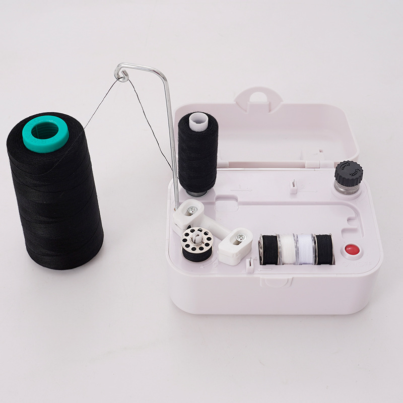 Nuevo enrollador eléctrico doméstico pequeño enrollador de alambre de coser blanco enrollador de alambre industrial enrollador de alambre de alambre