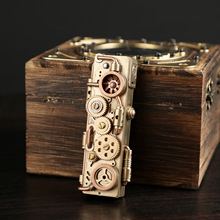 兰姿新款煤油打火机个性蒸汽朋克齿轮套装送礼物批发