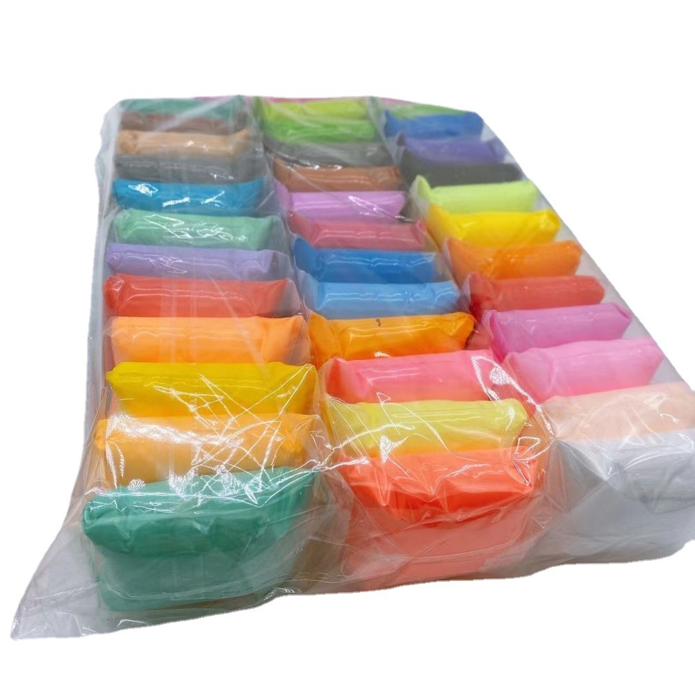36-color de la arcilla ultra-luz plastilina arcilla de color arcilla espacio kindergarten niños hechos a mano DIY arcilla de color