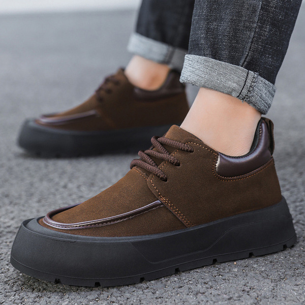 Winter retro insulated keep warm sneakers English style