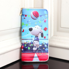 一件代發Snoopy史努比動漫卡通多卡位男童女童零錢包