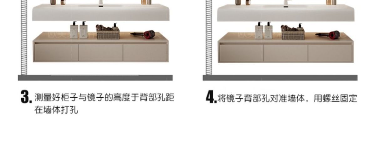 Modern cream hand wash and washbasin, Corine one-piece simple bathroom cabinet, skin-feel combination, complete set of washbasin and bathroom undefined