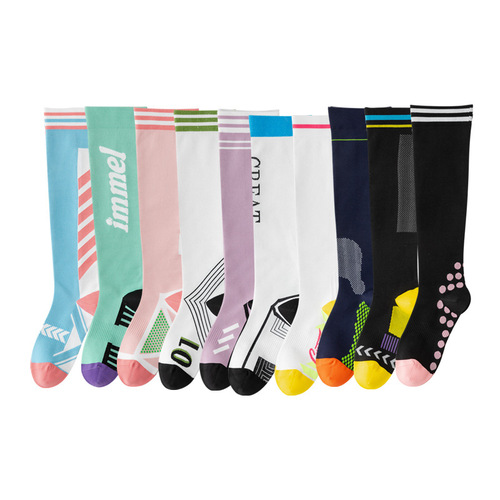 Pressure socks, jump rope socks, women's calf socks, compression socks, fitness running, outdoor street quick-drying professional sports socks, trendy