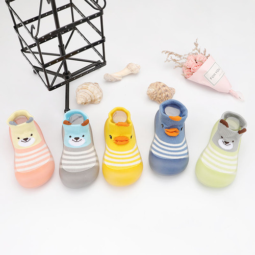  new summer children's socks, shoes, floor socks, indoor baby toddler shoes, soft sole anti-falling baby shoes