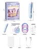 Intelligent Low temperature printing pen-blue (charging version)