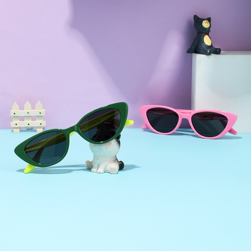 Moda coreana para niños gafas de sol ultravioleta para niños bebés cómodos gafas de sol de alta calidad para niñas gafas polarizadas