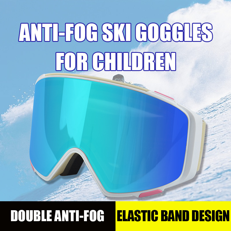 Aikuisille tarkoitetut magneettiset hiihtolasit, kaksikerroksiset sumulasit, lumilautailulasit, kalliokiipeilylasit, revontulienestosuojalasit, tuulenpitävät lasit_voghion.com