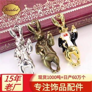 A3768多色可选8.3克 DIY饰品配件批发彼得兔吊坠新款厂家直销