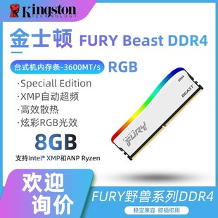 Kingston FURY Beast DDR4 RGB Special 8GB Desktop Memory Module 3200MT