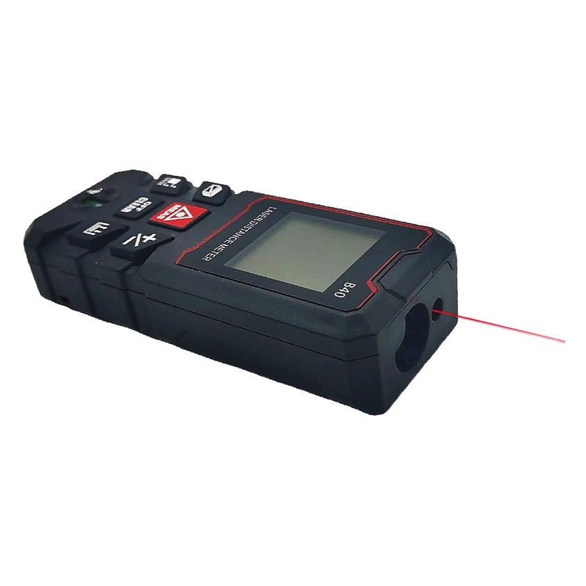 Buscador rango láser instrumento medición electrónico mano regla electrónica infrarrojos sala