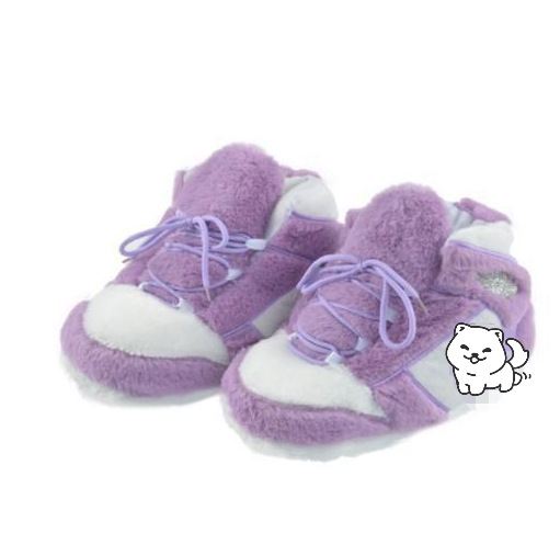Tiktok mismo estilo parodia zapatos de grasa Coco pareja Zapatillas de algodón volver al futuro casa piso Kang hebilla 1 zapatos de algodón