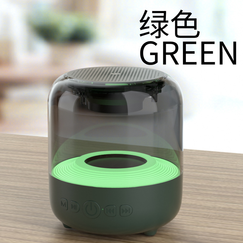 AIスマートスピーカー 立体音響効果 Bluetooth ポータブル デスクトップ 重低音スピーカー ステレオ スマート カラフル|undefined