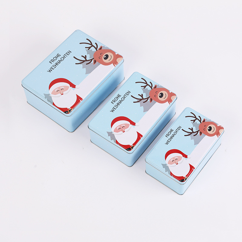 compact rectangular tin box