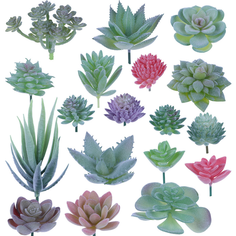 SET0819 simulation flower succulent plant suit mixed with home shopping mall decoration shooting props SET0819 simulation flower succulent plant suit mixed with home shopping mall decoration shooting props