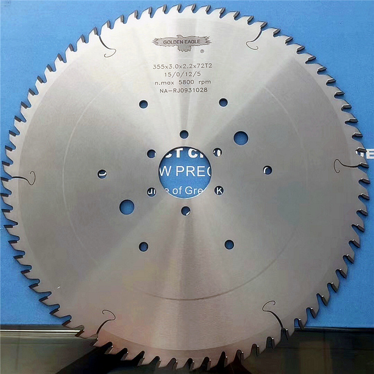 老鹰牌合金锯片台湾款金鹰实木修边单片锯锯片355*3.2*50.8*72T