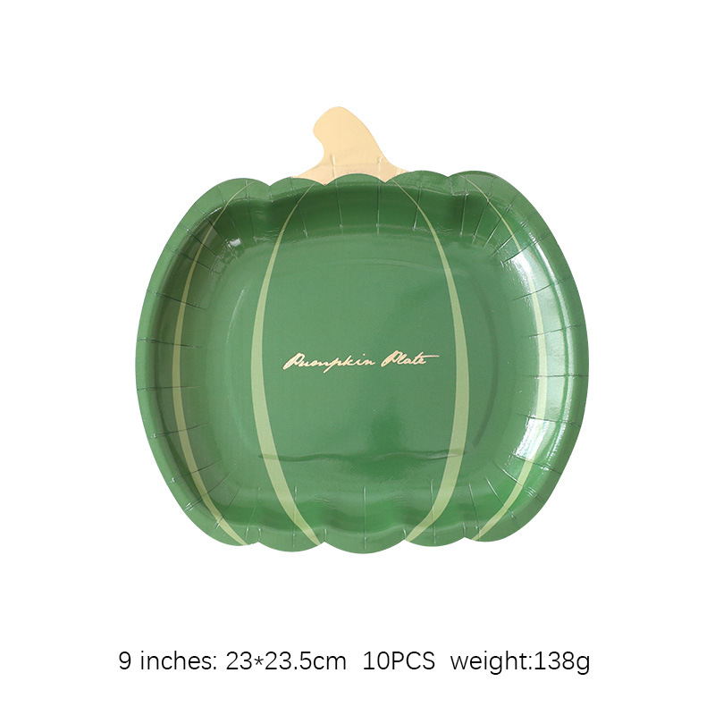 10 9 인치 녹색 호박