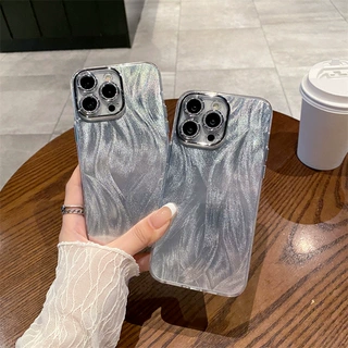 羽纱适用苹果16PRO全包自带镜头膜手机壳iphone12/14简约硬保护套