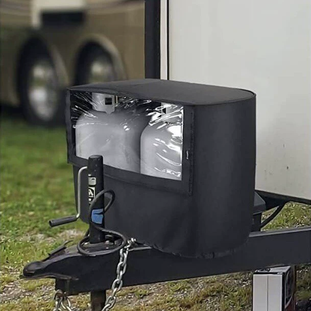 Amazon Новый прицеп RV Пропан крышка бака Автозапчасти RV Крышка Автозапчасти Крышка Автофургона 20 фунтов бака пылезащитная крышка