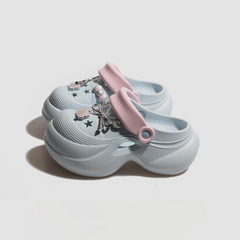 Amazon EVA Clog Shoes for Women, Summer Thick-Soled Height-Increasing Closed-Toe Beach Sandals, Fashionable for Young People, AliExpress Amazon EVA Clog Shoes for Women, Summer Thick-Soled Height-Increasing Closed-Toe Beach Sandals, Fashionable for Young People, AliExpress