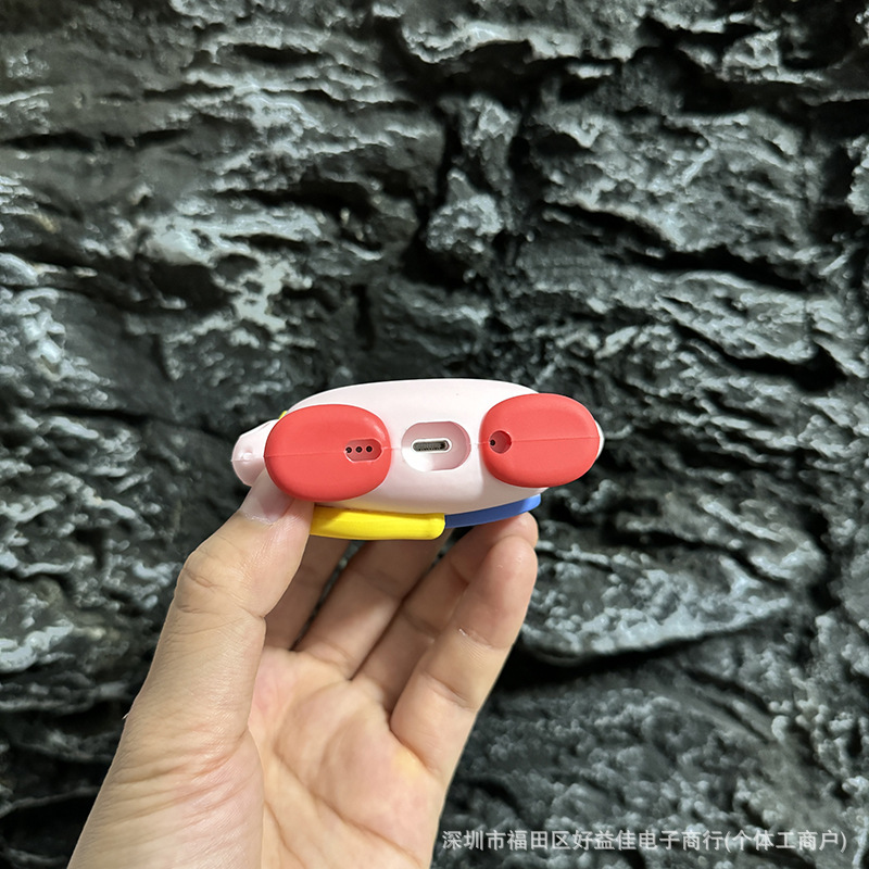 Cartoon Star Kabi Airpod Pro2 Cover para Apple Bluetooth inalámbrico 4 generación de silicona