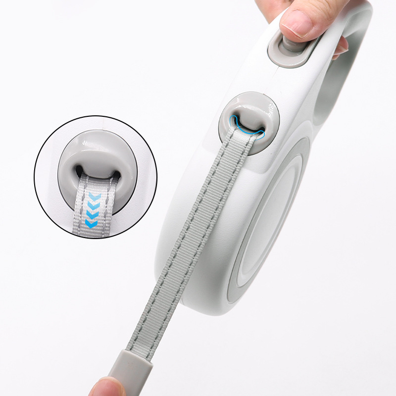 Cuerda de tracción automática, dispositivo de tracción retráctil para mascotas, correa para pasear para perros, productos de cuerda para perros a prueba de explosiones