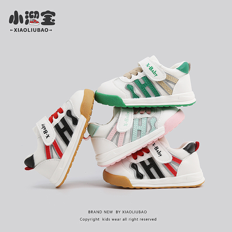 Primavera y otoño, zapatos para niños pequeños para niños, suela blanda 0, zapatos antideslizantes para bebés de 1 a 2 años, zapatillas casuales para niños, zapatos blancos para niños