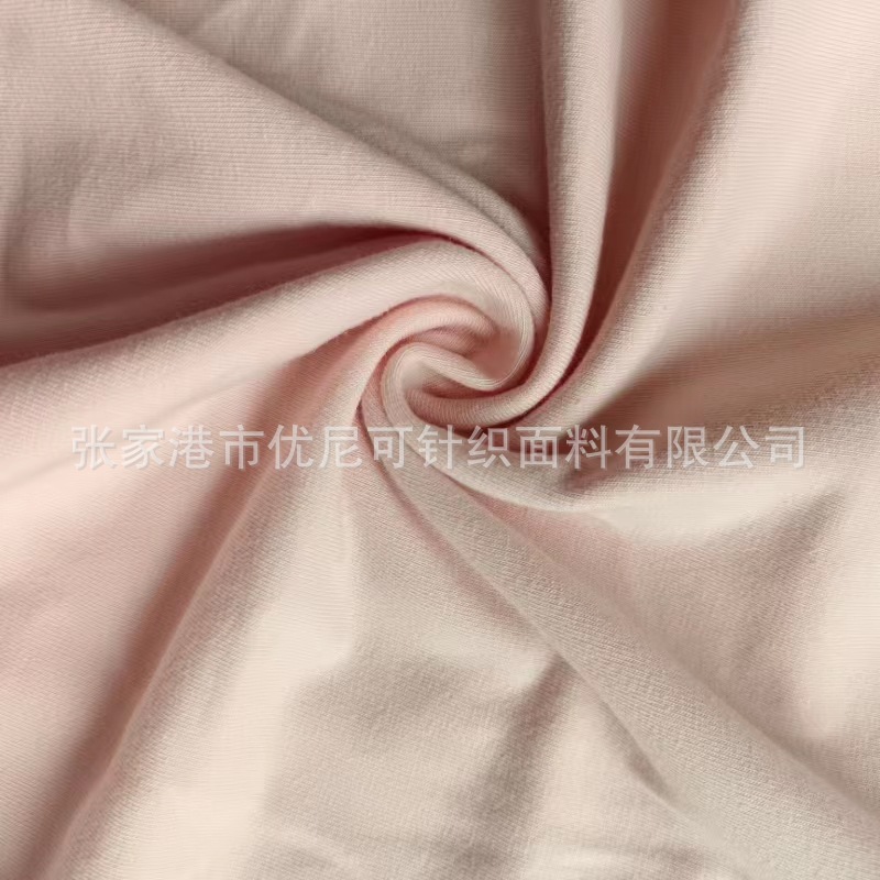 纬编棉氨汗布 190克精梳棉氨纶布 T恤面料纯棉氨纶单面针织布
