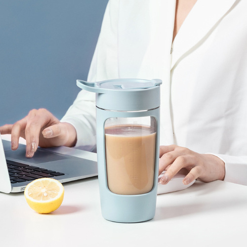 EQURA electric shaker cup, automatic mixing cup, sports kettle, large-capacity semi-automatic protein powder cup, trendy and portable