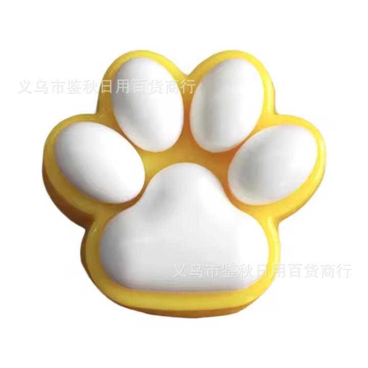小红书同款毛绒猫爪捏捏乐俄罗斯热卖猫爪捏捏乐一颗大草莓捏捏