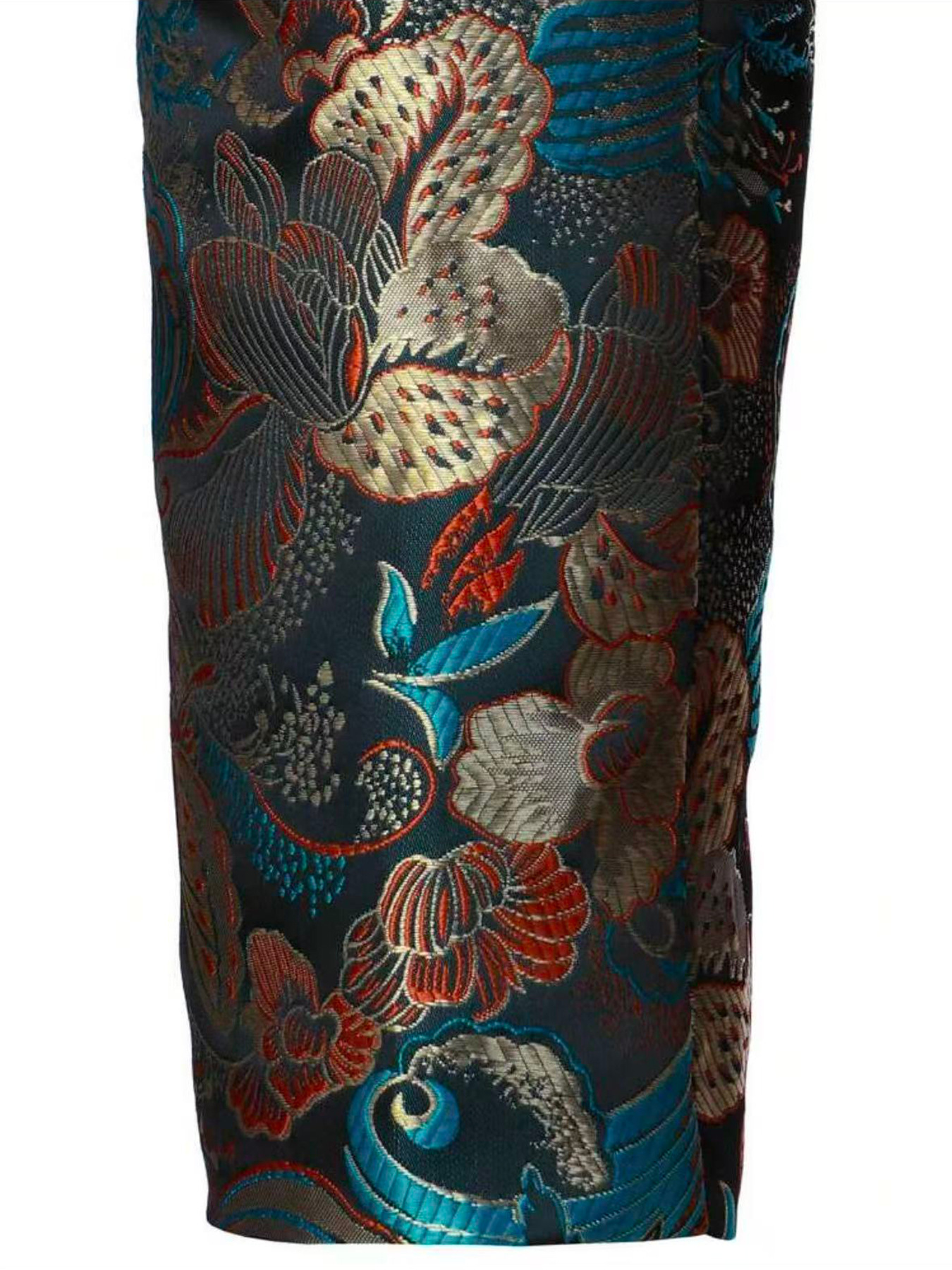Herren Slim Fit Sakko Mit Blumenmuster Für Business Und Freizeit_voghion.com