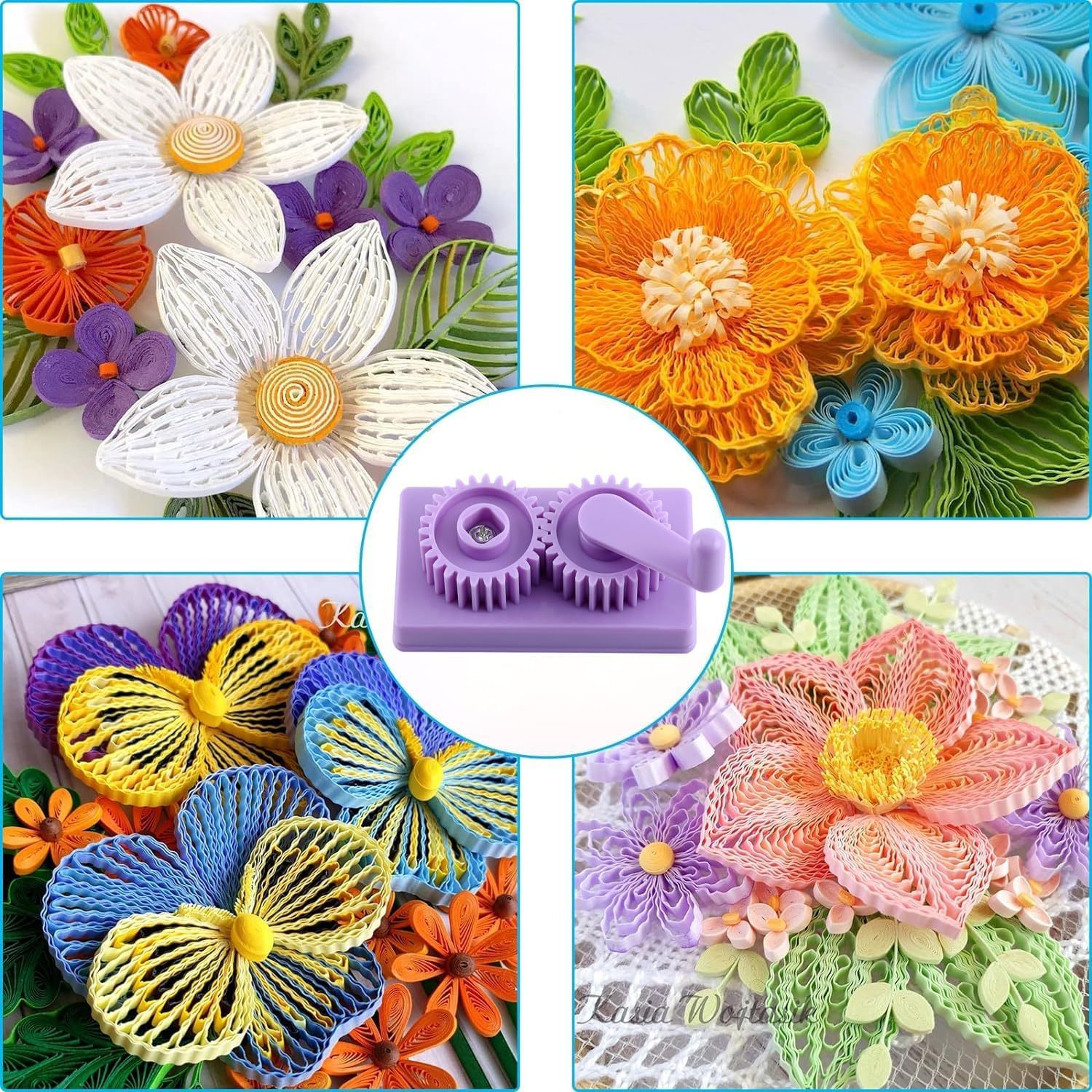 QUILLING CRIMPER 플라스틱 PAPAER QUILLING 기계 모양 MAKIN